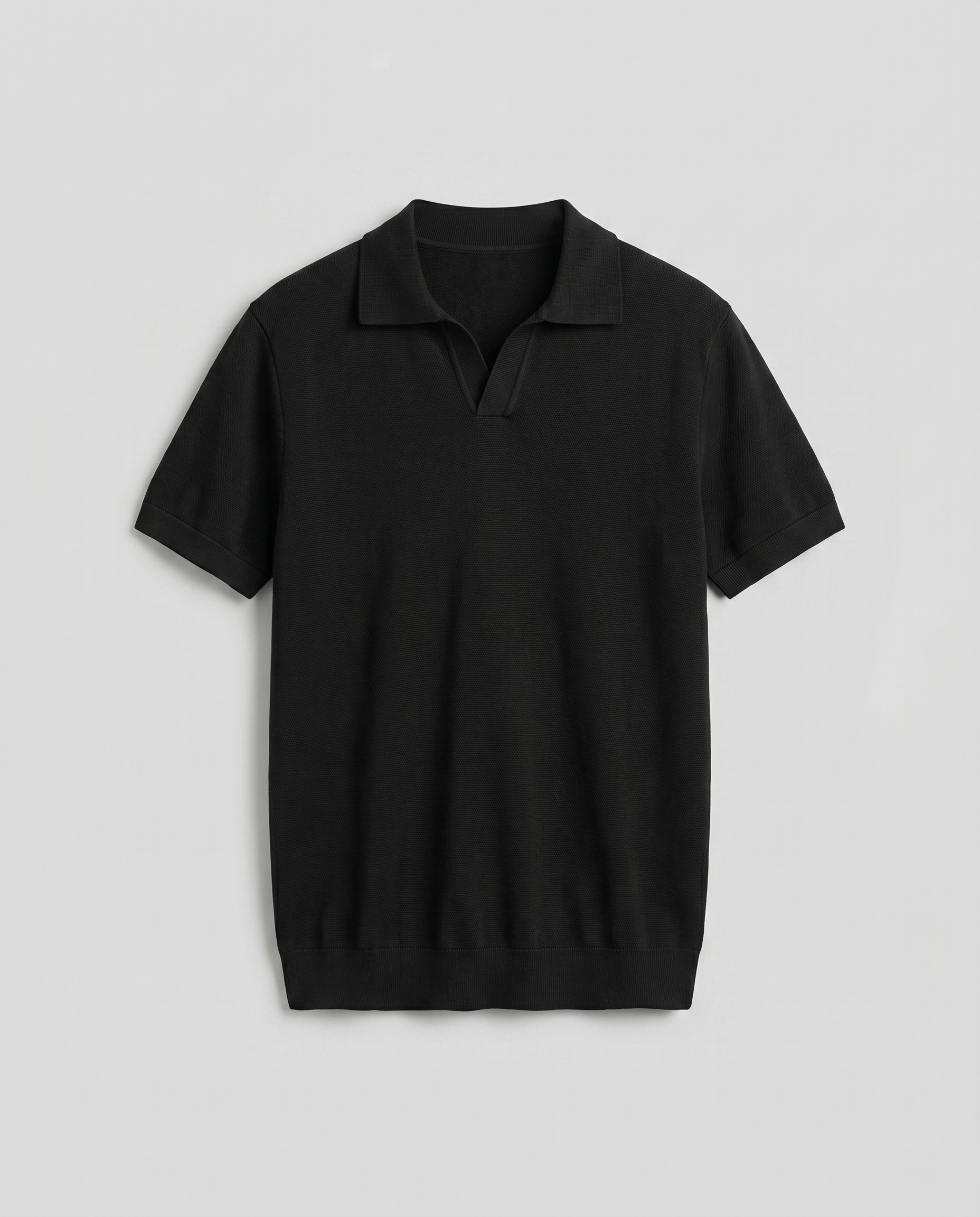 Polo homme col ouvert
