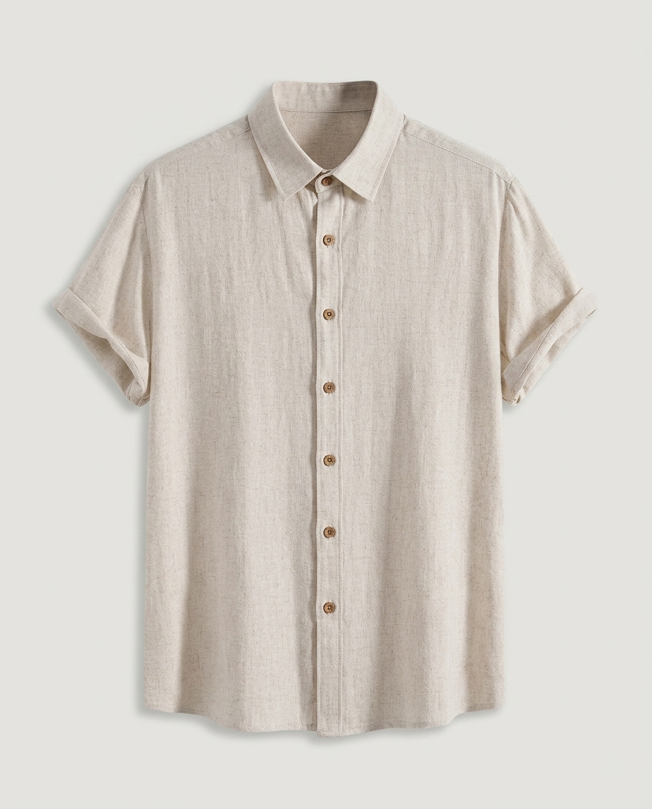 Chemise homme col ouvert