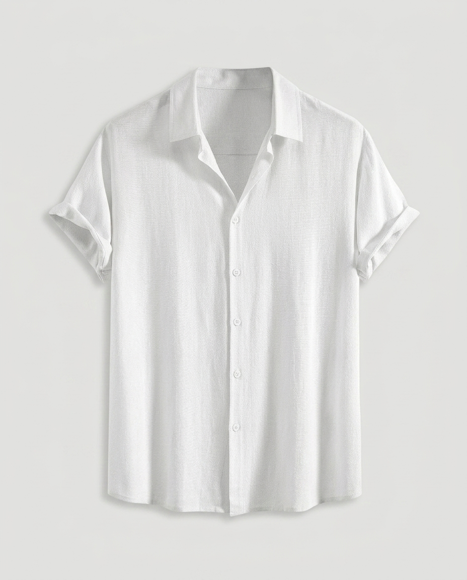 Chemise homme col ouvert