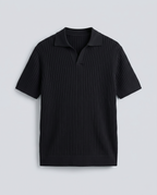 Polo homme côtelé