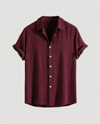 Chemise homme col ouvert