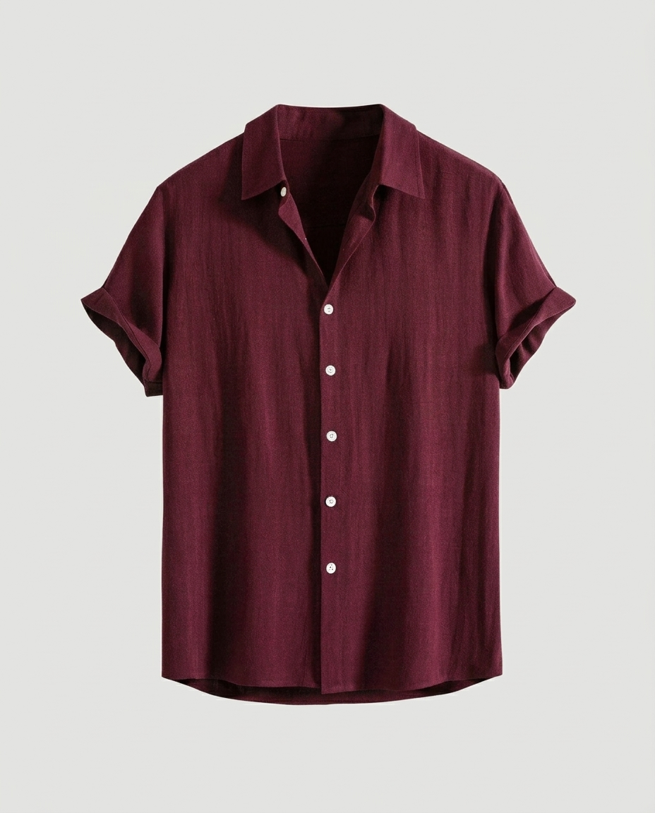 Chemise homme col ouvert