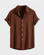 Chemise homme col ouvert