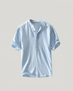 Chemise homme col mao
