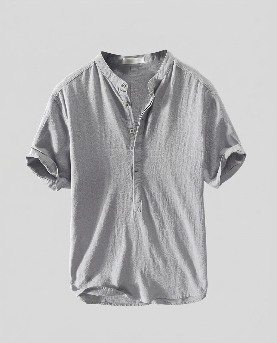 Chemise homme col mao