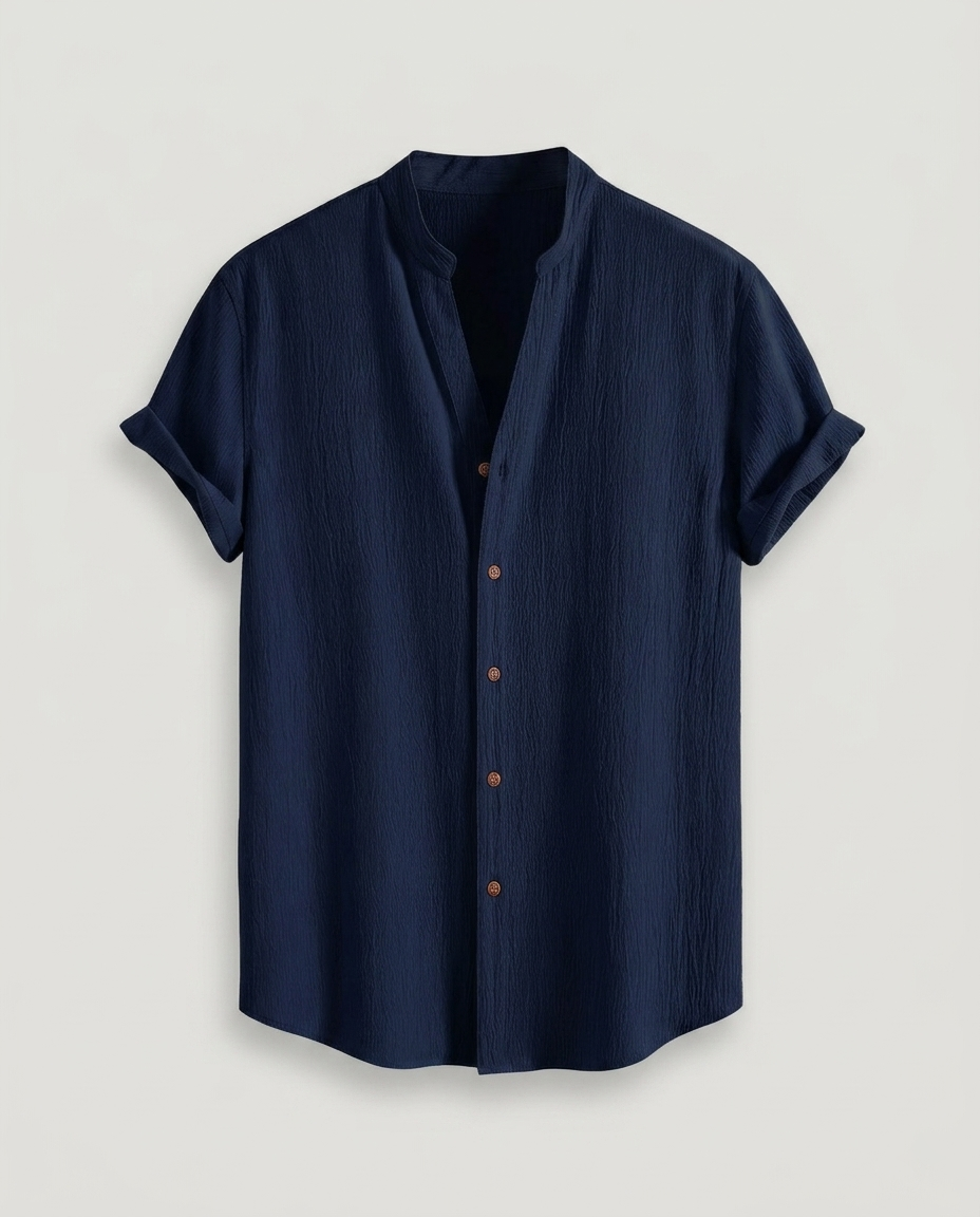 Ensemble homme chemise col mao