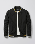 Veste homme zippée col côtelé