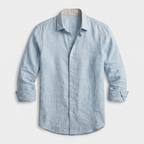 Chemise homme boutonnée manches longues