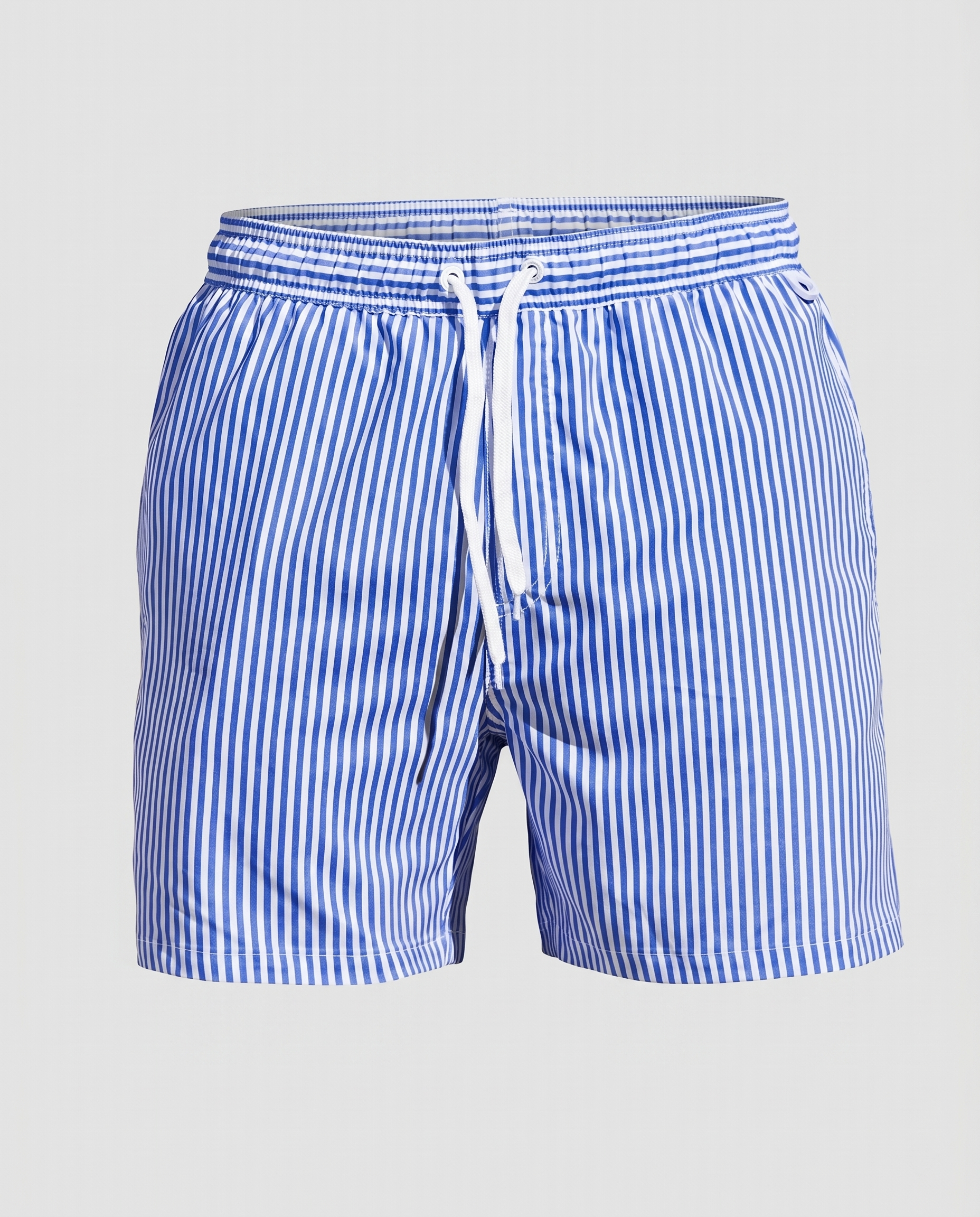Short homme rayé à cordon