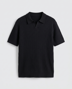 Polo homme côtelé