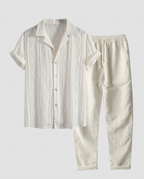 Ensemble homme boutonnée
