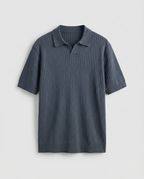 Polo homme côtelé
