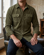 Chemise homme poches poitrine